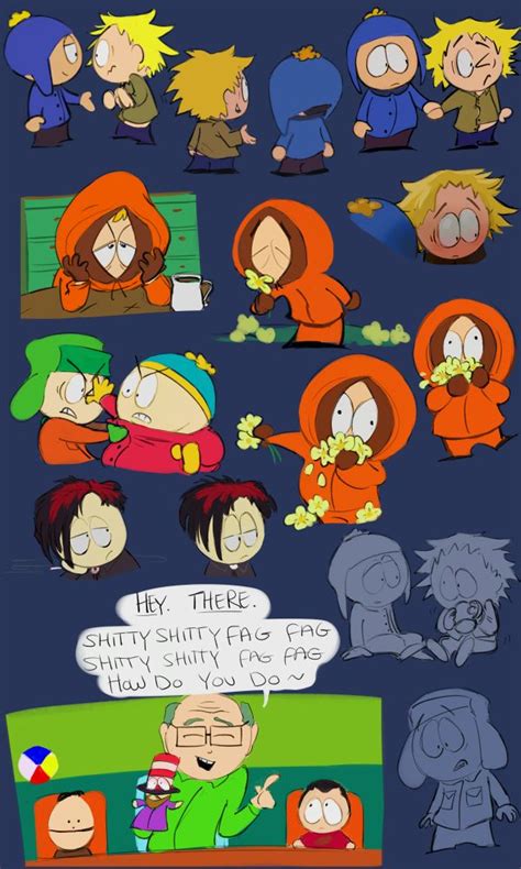 After this (so far) there has been no more self-harm within the fic. . South park fanfiction kenny self harm